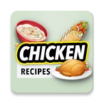 recetas de pollo android application logo